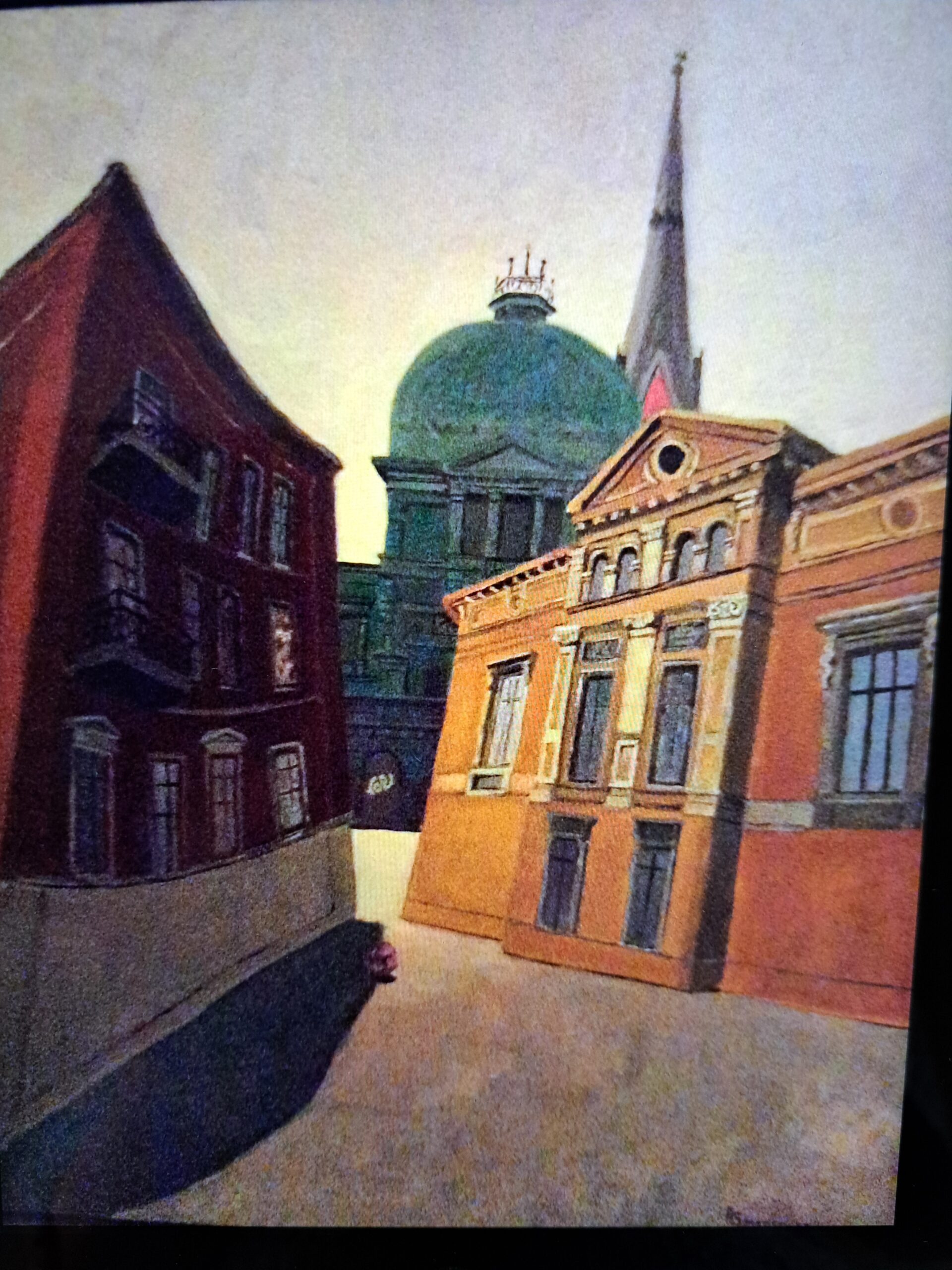 Forandringenes vinder akryl på lerret