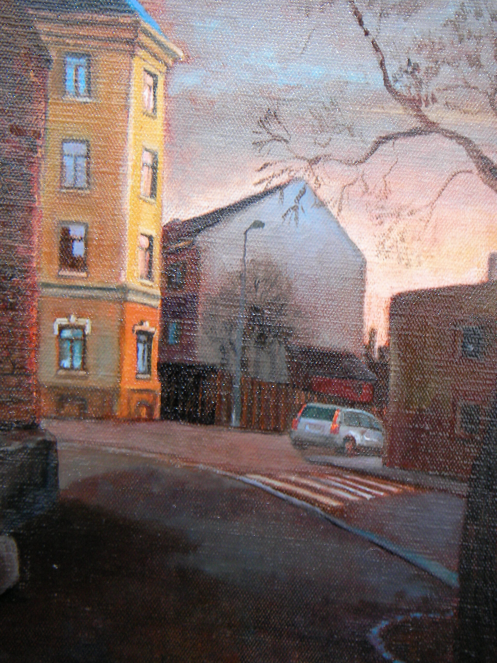 Frozen city olje pa lerret 1