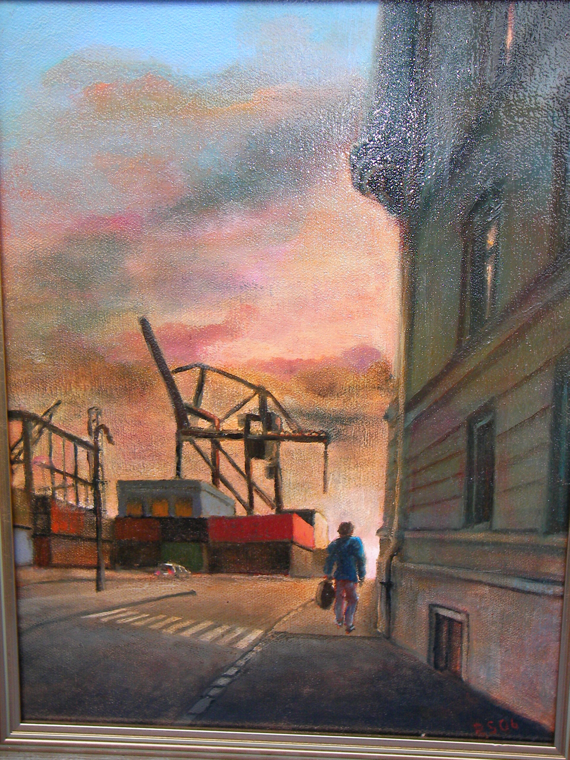 Frozen city olje pa lerret